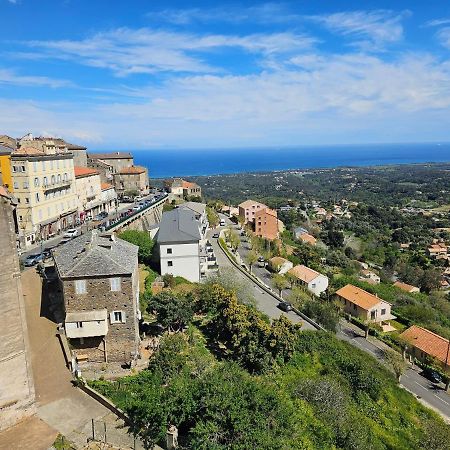 Palazzu Massoni, Magnifique Vue Sur La Mer Et La Montagne, Clim, Wifi, Parking Gratuit Cervione Exterior foto