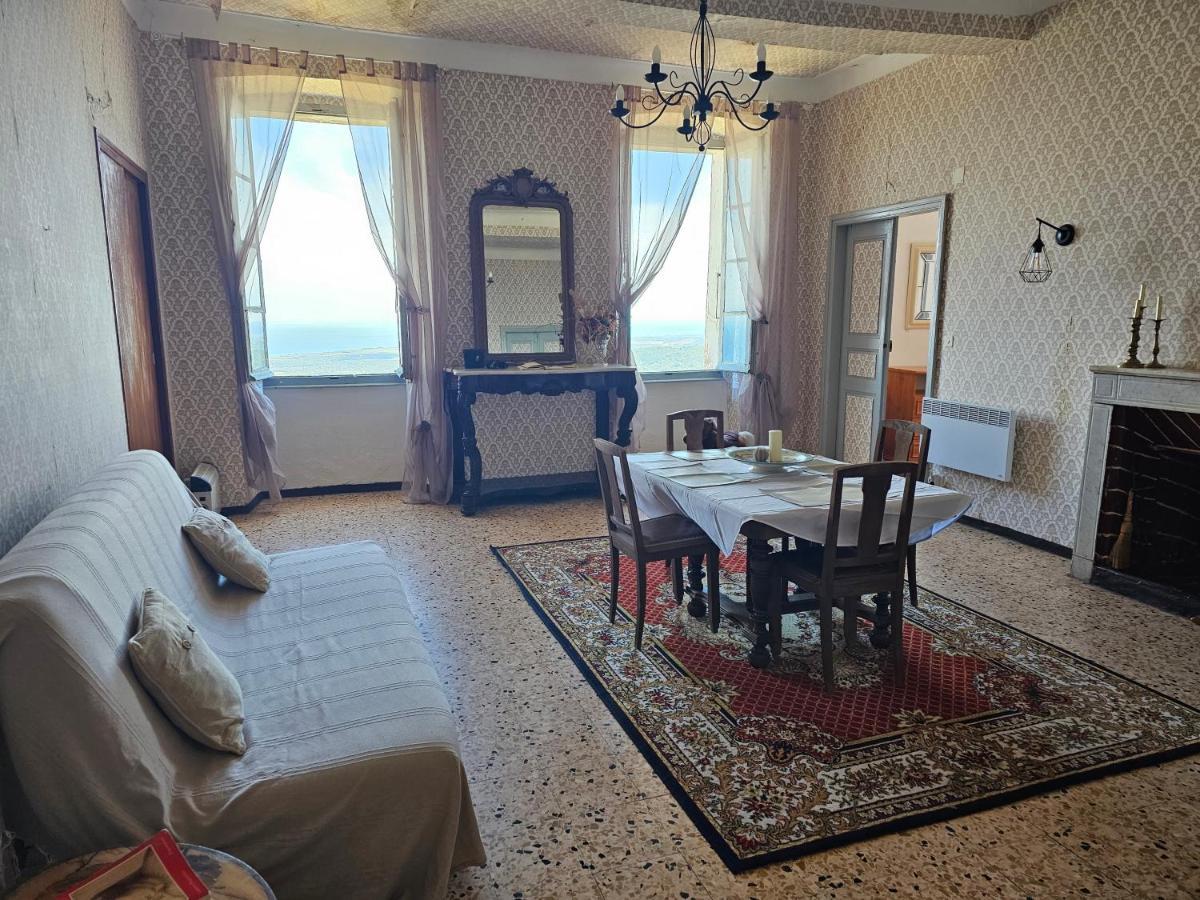Palazzu Massoni, Magnifique Vue Sur La Mer Et La Montagne, Clim, Wifi, Parking Gratuit Cervione Exterior foto
