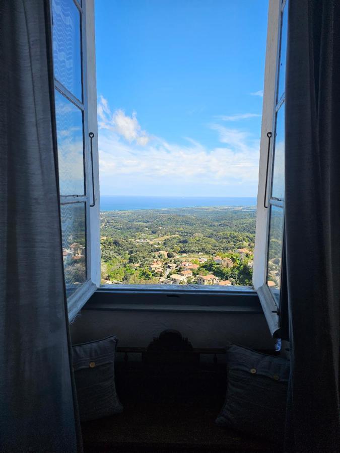 Palazzu Massoni, Magnifique Vue Sur La Mer Et La Montagne, Clim, Wifi, Parking Gratuit Cervione Exterior foto